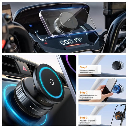 RoadHold™ Magnetic Car Phone Mount with Swivel Base